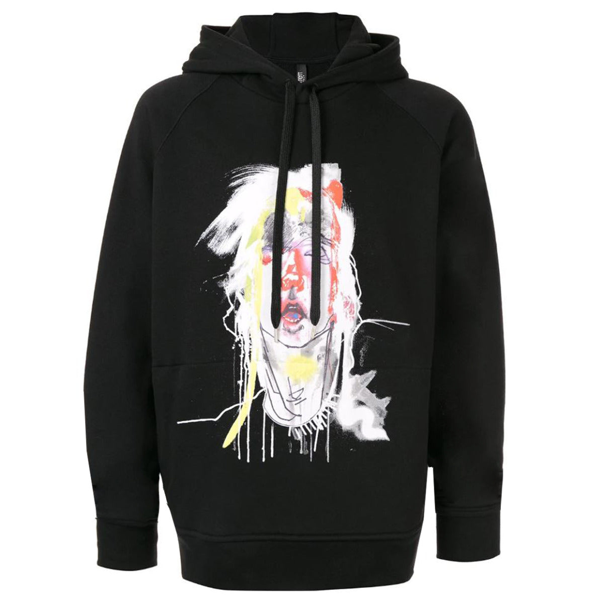 Neil Barrett Black Julie Verhoeven Hoodie front 