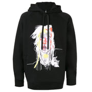 Neil Barrett Black Julie Verhoeven Hoodie front 