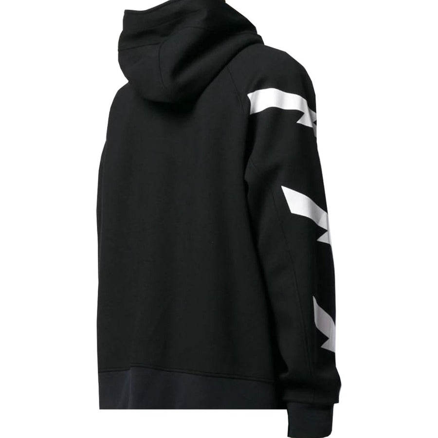 Neil Barrett Black Tigerbolt Hooded Sweatshirt