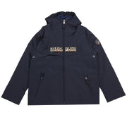 Napapijri Junior Navy Rainforest Nylon Jacket Front