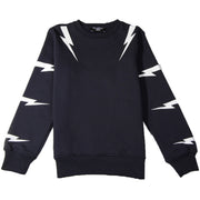 Balmain Paris Red and Black Logo T-shirt Front
