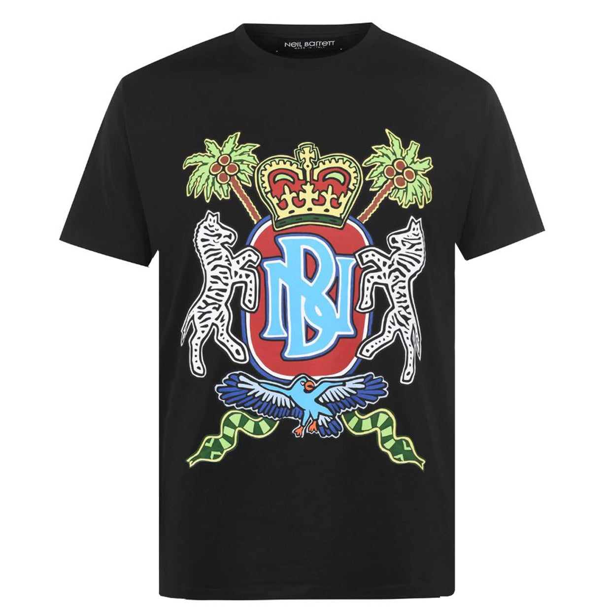 Neil Barrett Coat of Arms Print T-shirt