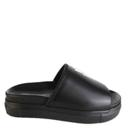 Neil Barrett Black Basket Stripe Slider