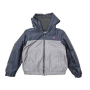 Paul & Shark Kids Navy Grey Logo Jacket - Retro Designer Wear