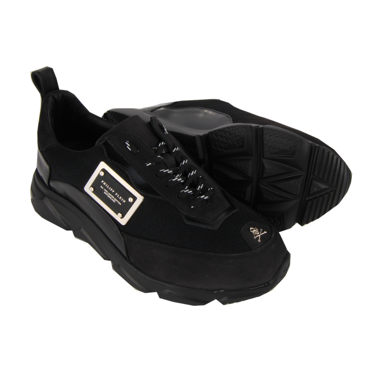 Philipp Plein Black Runner Original Sneakers