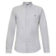 Ralph Lauren Grey Logo Print Shirt