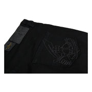 Vivienne Westwood Skinny Fit Black Denim Jeans back pocket 