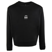 Neil Barrett Black Thunderbolt Logo Sweatshirt front 